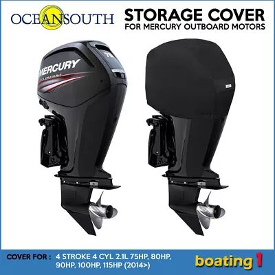$59.35 • Buy Mercury Outboard Motor Engine Half Cover 4 STR 4 CYL 2.1L 75-115HP (2014>)